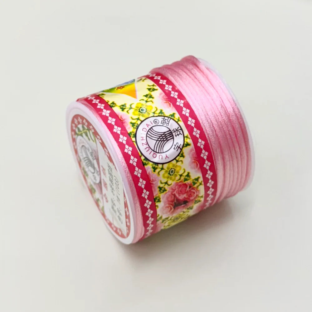 CORDON COLA DE RATON | 2.0MM | 25MTS | ROSADO CLARO