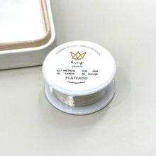 Cargar imagen en el visor de la galería, Alambre King Crafts | GA 30 | Color: Plateado
