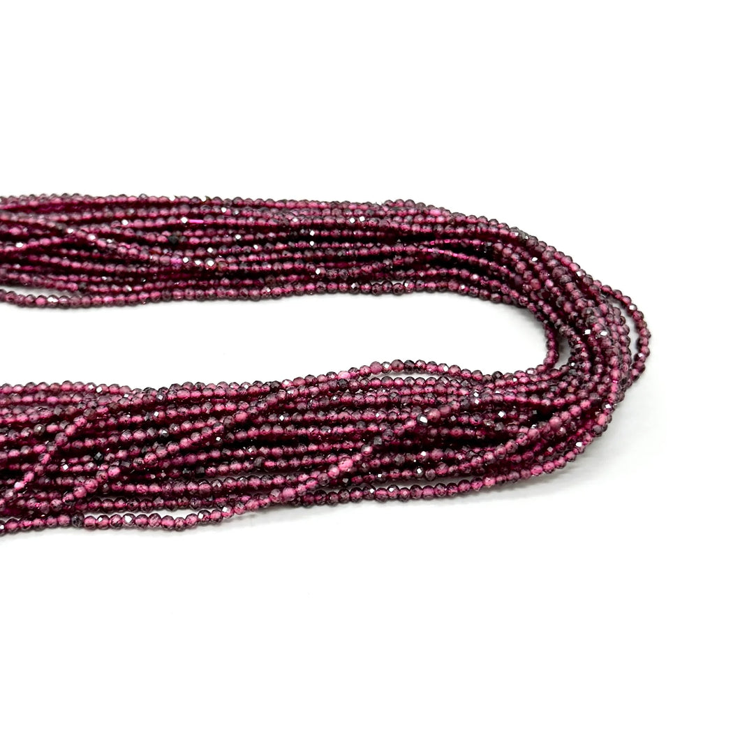 GRANATE | MINI FACETADA | 2MM