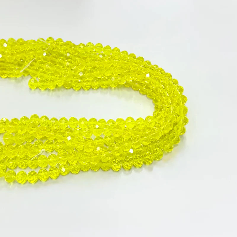 CRISTAL CHATO | 8MM | AMARILLO TRASLUCIDO