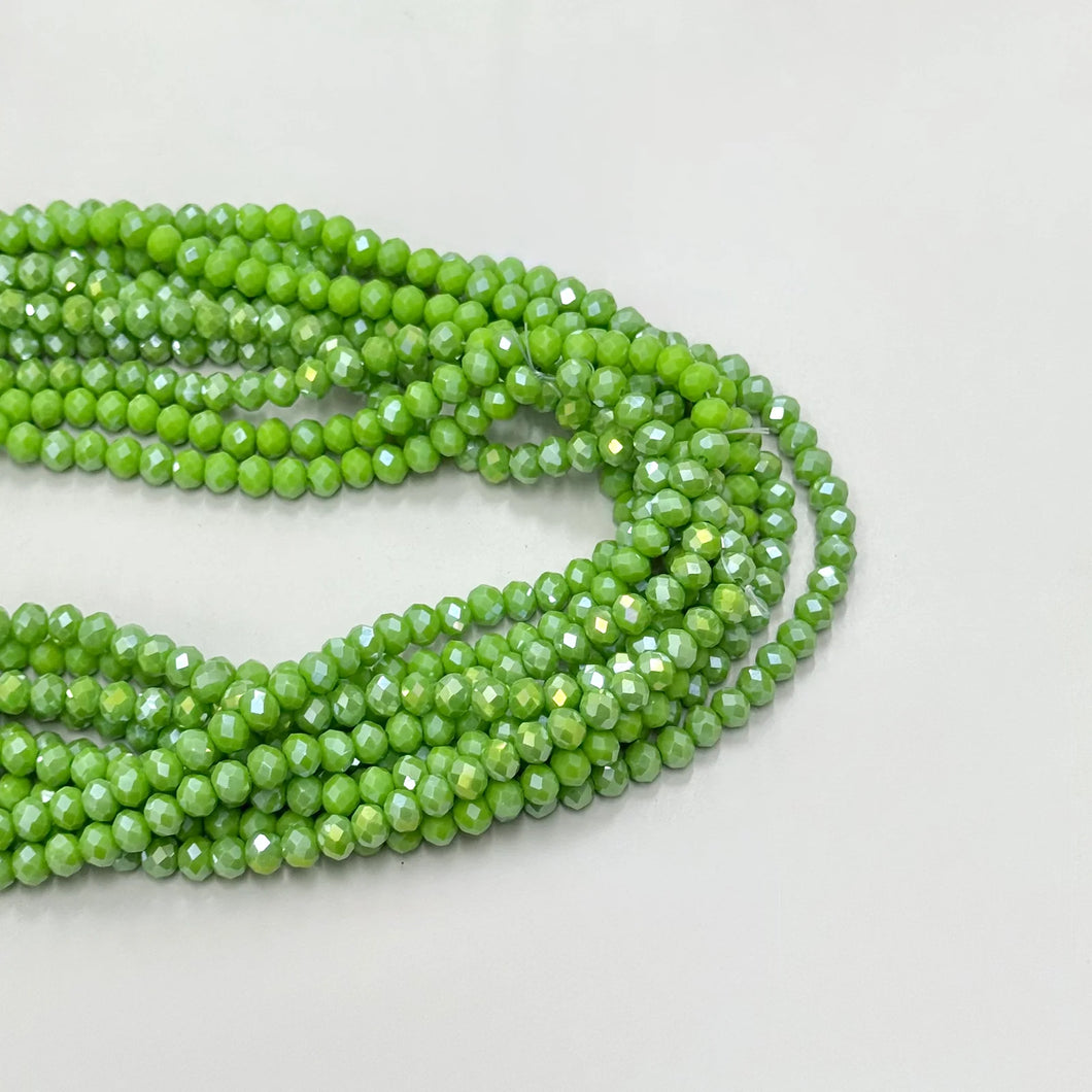 CRISTAL CHATO | 6MM | VERDE MANZANA TORNASOL