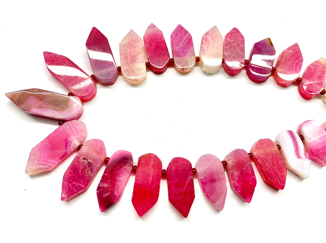 LAJAS DE AGATA | DEGRADÉ ROSADO Y FUCSIA (29-21A)