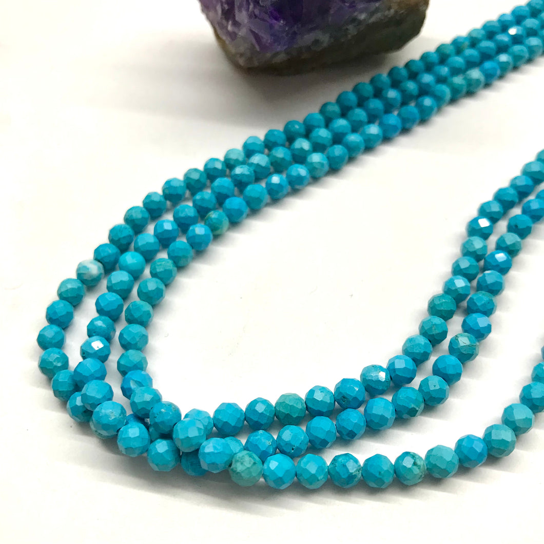 TURQUESA | FACETADA | 4.3MM