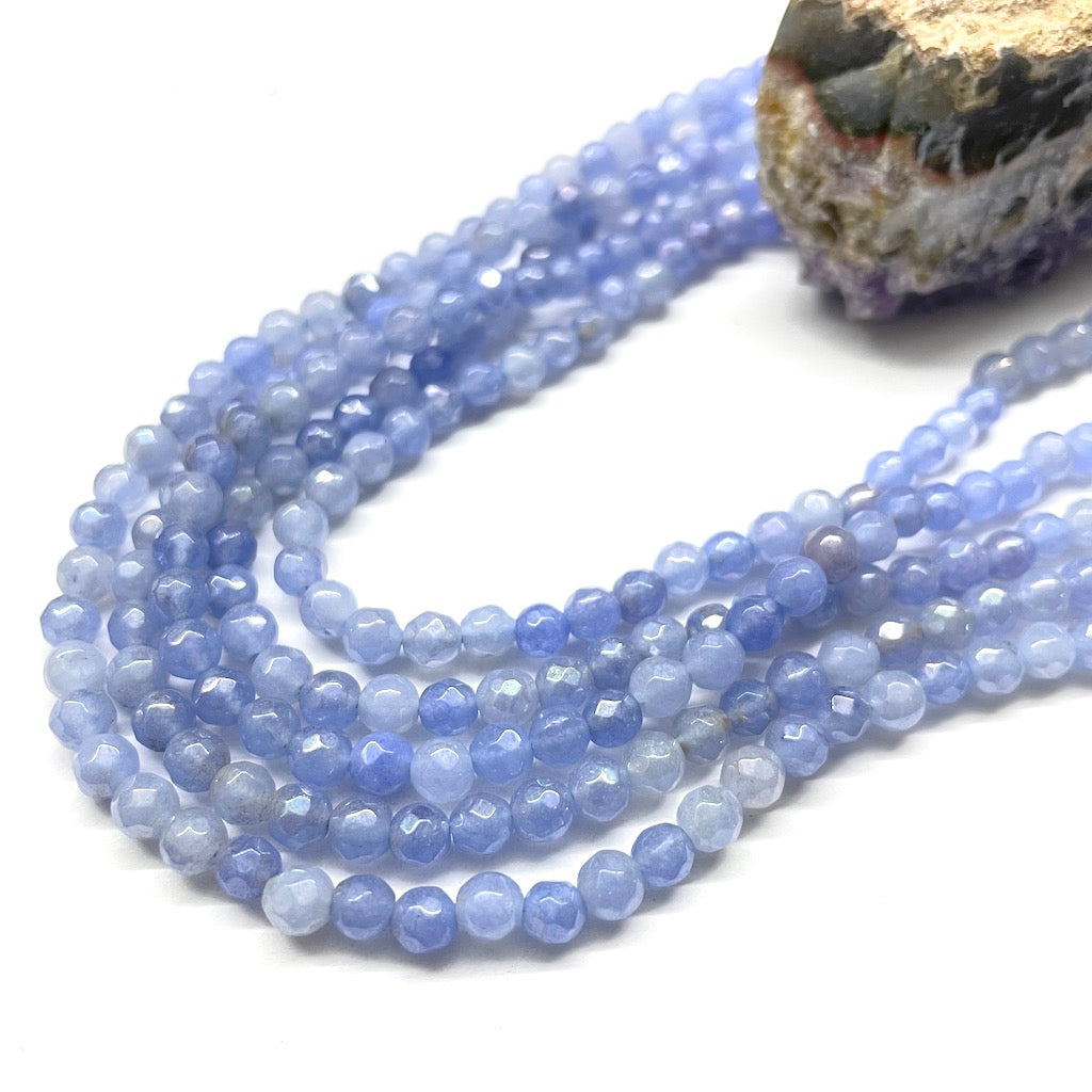 AGATA AB TORNASOL | FACETADA | 4MM | LAVANDA