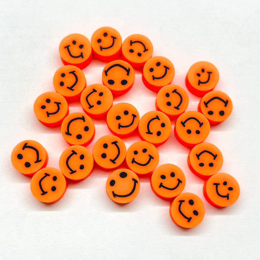Fimo Figuras | Carita Feliz | Naranja | 10gr