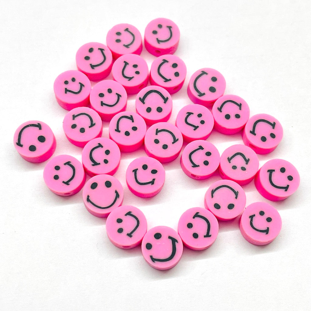 Fimo Figuras | Carita Feliz | Rosado | 10gr