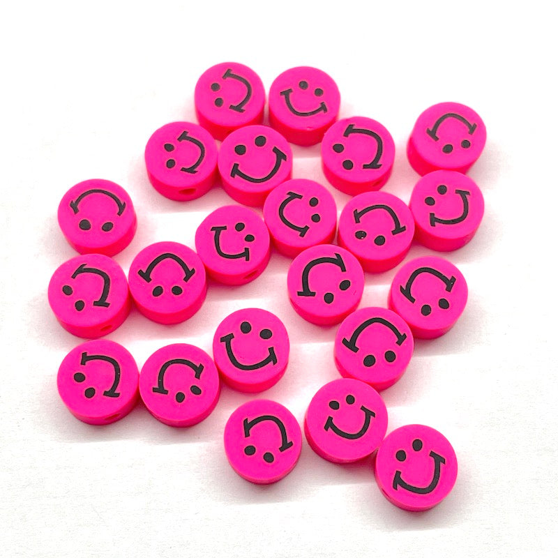Fimo Figuras | Carita Feliz | Fucsia | 10gr