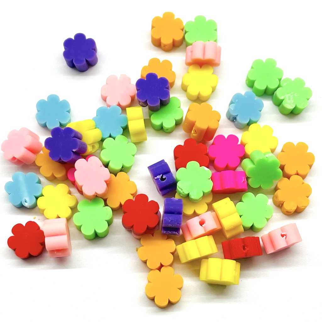 Fimo Figuras | Flores sin diseño | 10gr