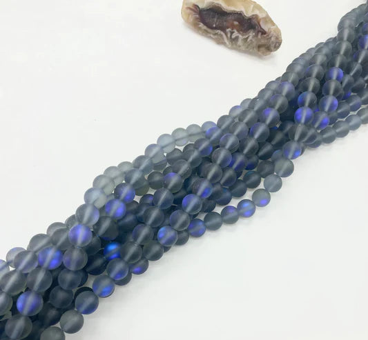 CUARZO SIRENA | GRIS AZULADO | 8MM