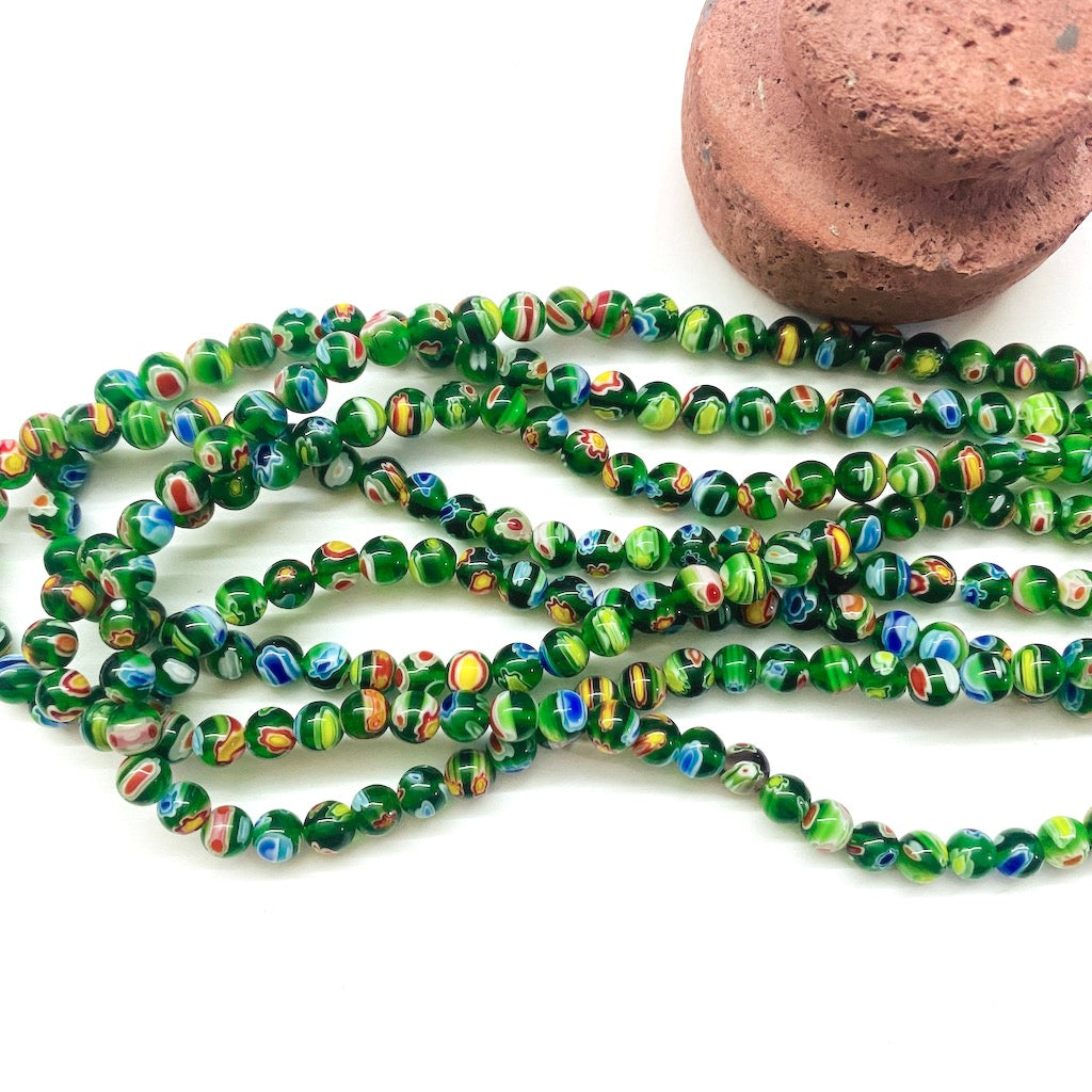 MURANO | REDONDO | 6MM | VERDE