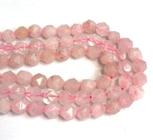 Cargar imagen en el visor de la galería, PIEDRA HEXAGONAL | 7MM | CUARZO ROSADO
