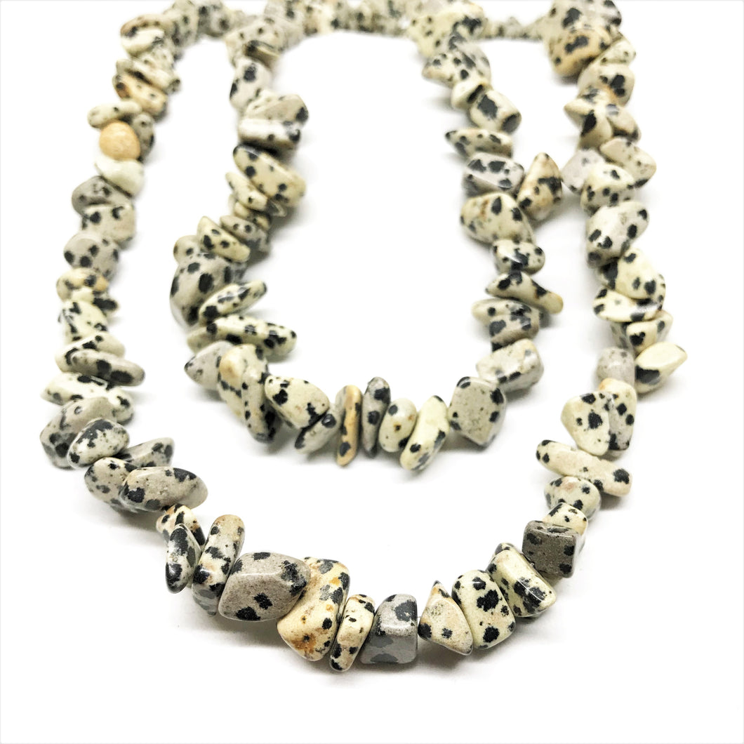 PIEDRA CHIPS | GRANDE | JASPE DALMATA