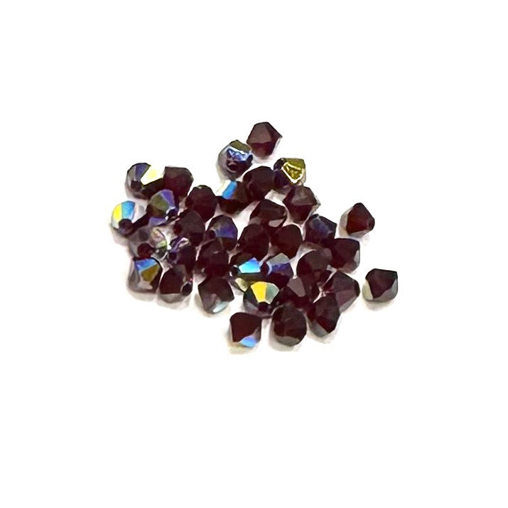 Bead Swarovski Crystals | 4mm | C3 SmT #241 | 25u | Rojo Extra Oscuro