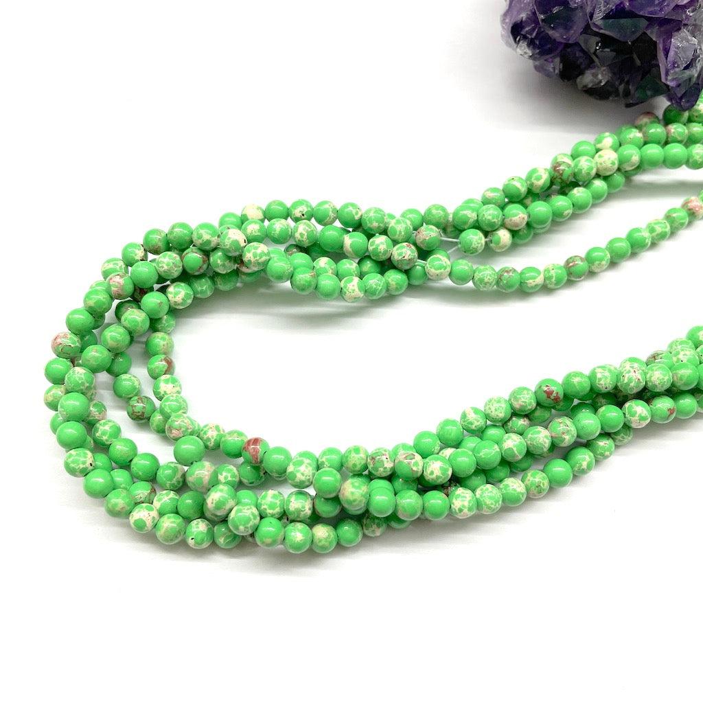 JASPE IMPERIAL | VERDE MANZANA | CLASE B | 4MM