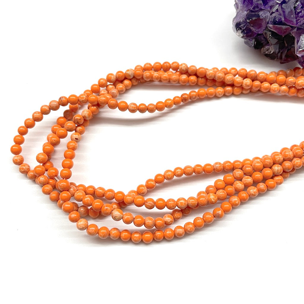 JASPE IMPERIAL | NARANJO | CLASE B | 4MM