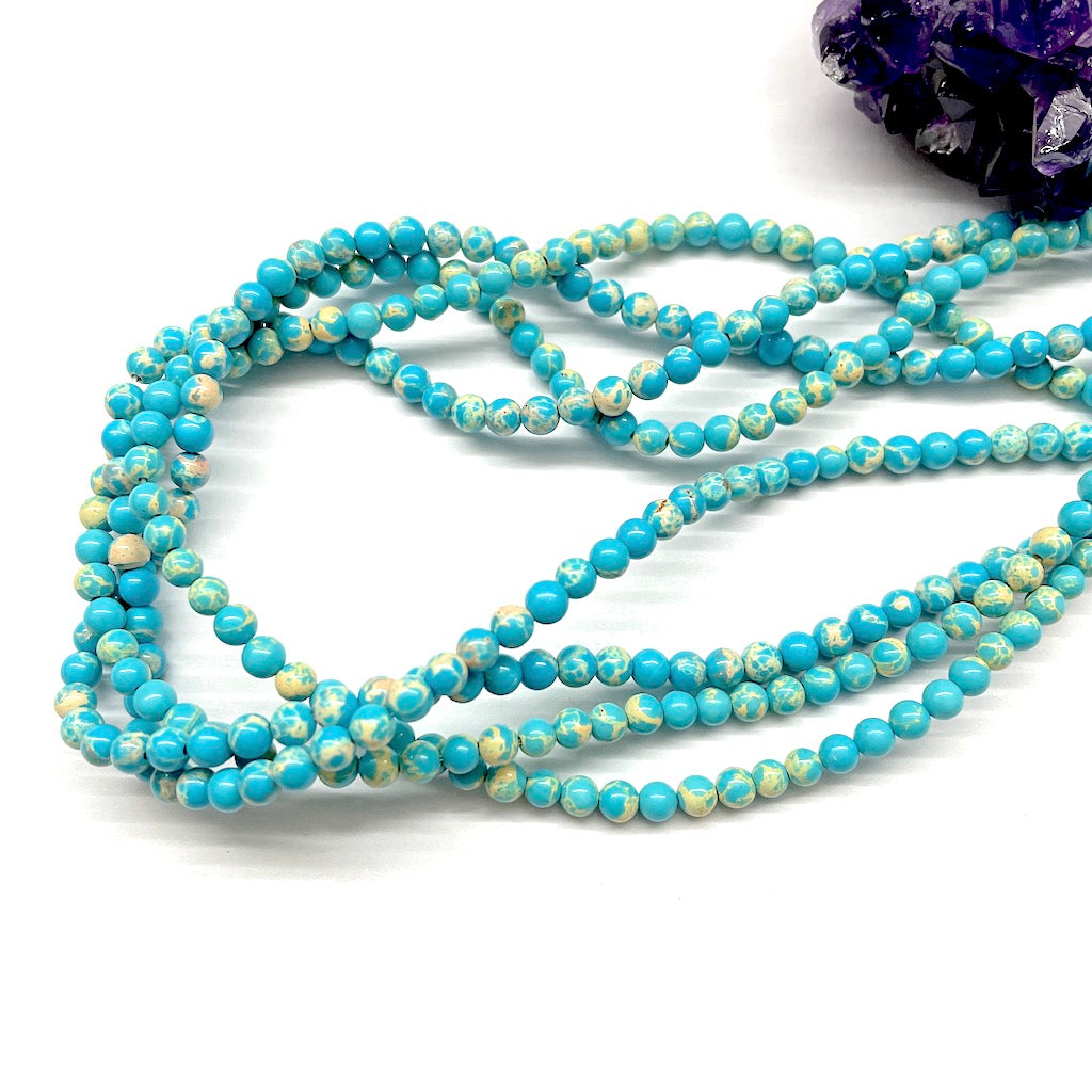 JASPE IMPERIAL | CELESTE | CLASE B | 4MM