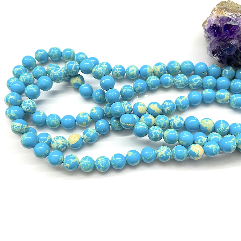 JASPE IMPERIAL | CELESTE | CLASE B | 8MM