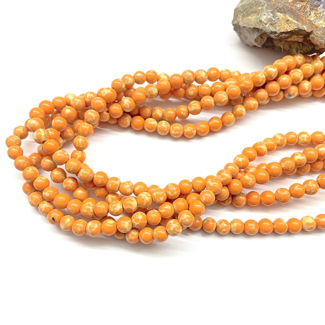 JASPE IMPERIAL | NARANJO | CLASE B | 6MM
