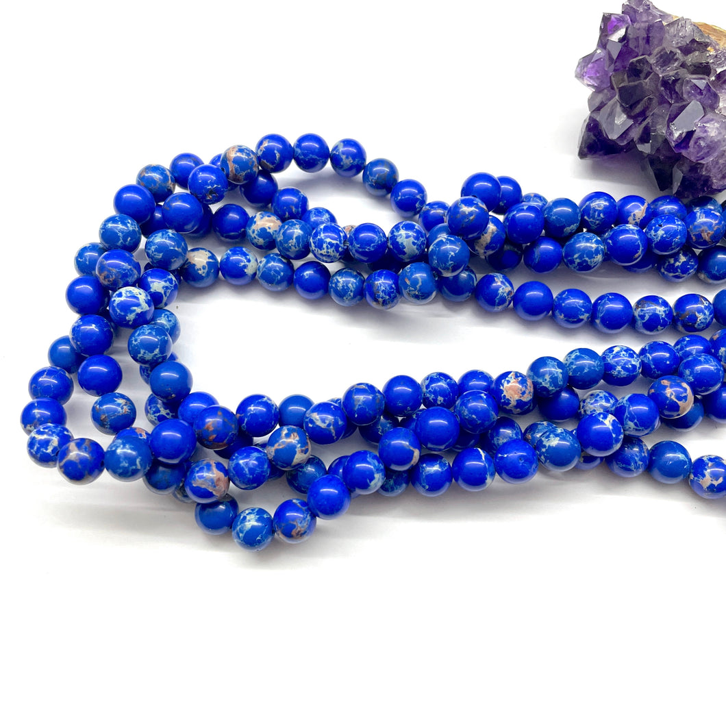 JASPE IMPERIAL | AZUL | CLASE B | 8MM