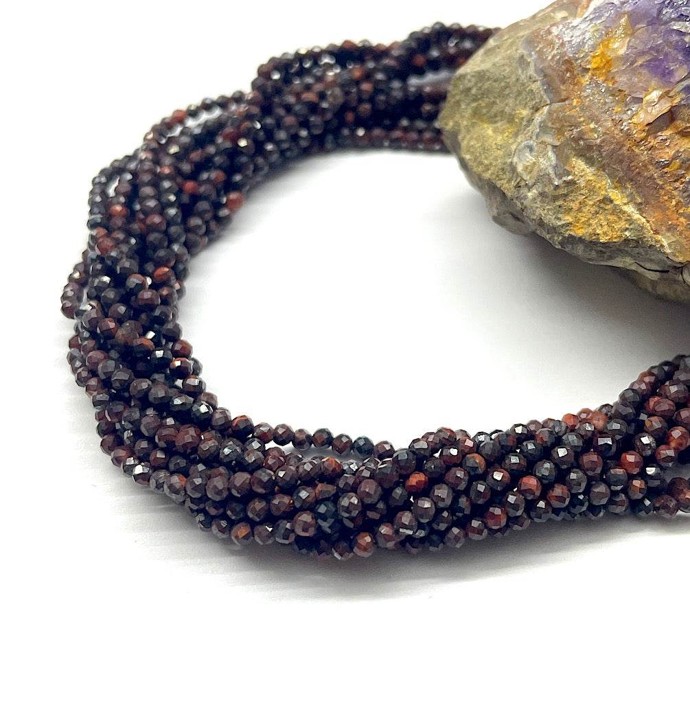 PIEDRAS NATURALES | MINI FACETADA | OJO DE BUEY | 2.4MM