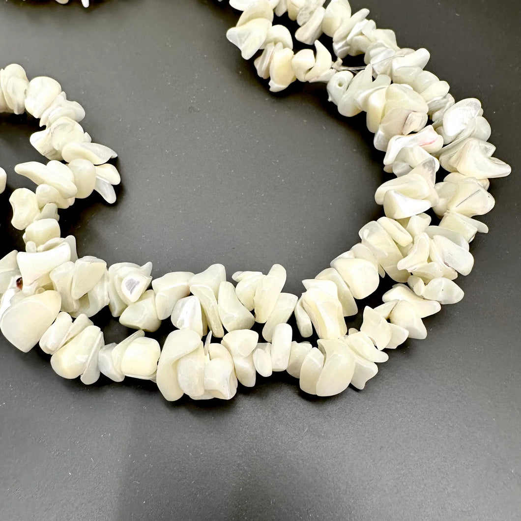 PIEDRA CHIPS | GRANDE | NACAR BLANCO