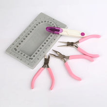Cargar imagen en el visor de la galería, KIT DE ALICATES ROSA CON TABLA
