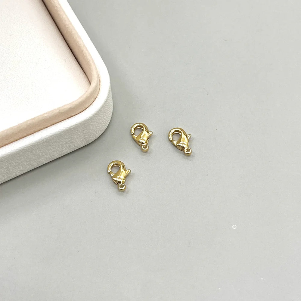 BROCHE MOSQUETON | COBRE EN BAÑO DE ORO | 9.7MM | C1C - 8