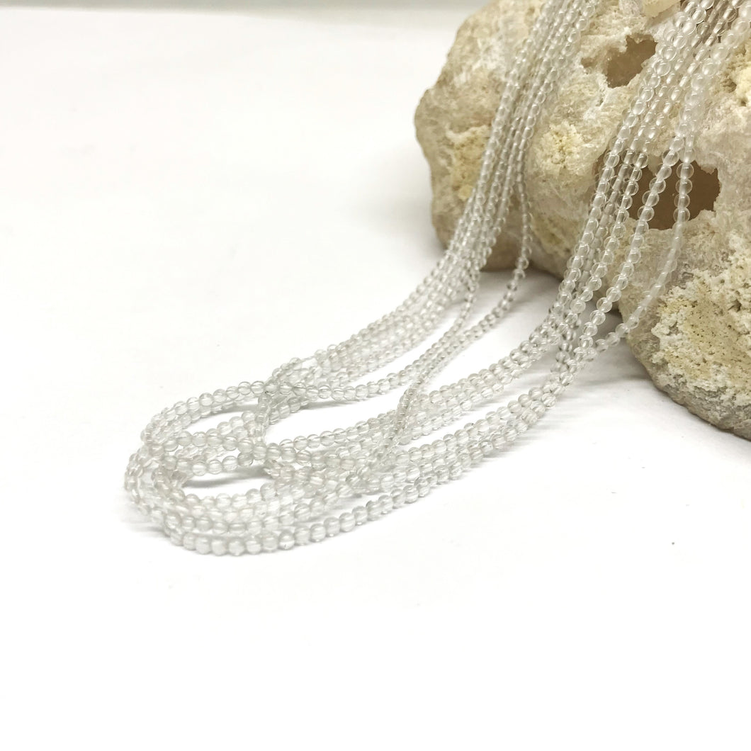 PIEDRA MINI LISA | CUARZO CRISTAL | 2.1MM