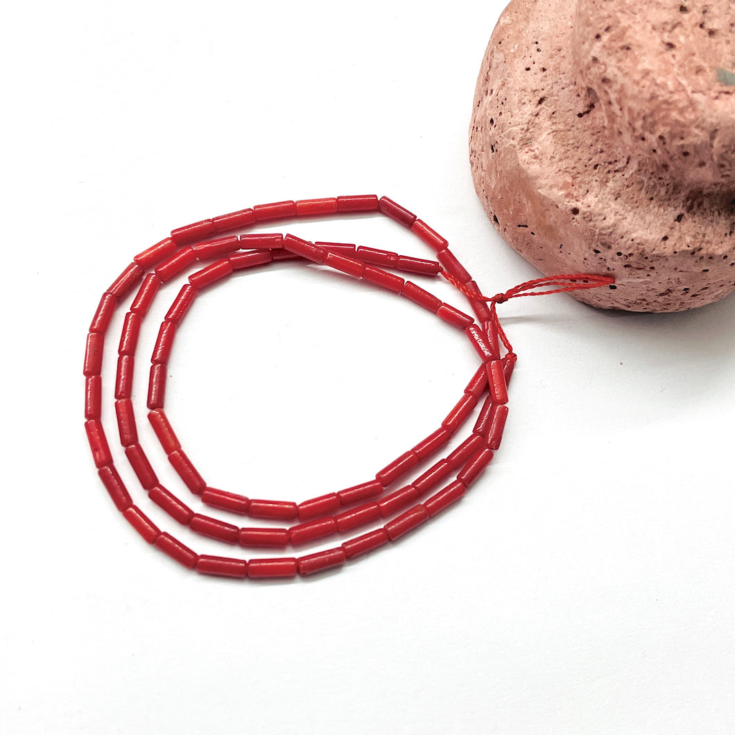 CORAL ROJO | CANUTILLO | 6X2.5MM
