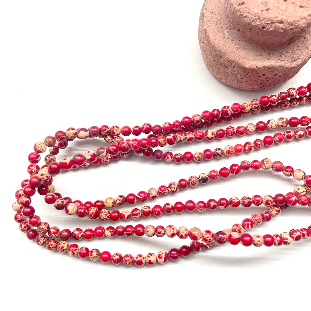 JASPE IMPERIAL | ROJO | CLASE B | 4MM