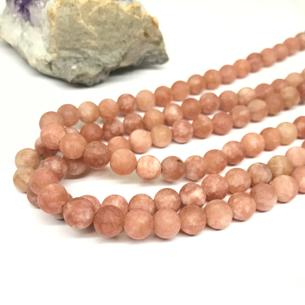 AGATA MATTE | 8MM | MOONSTONE