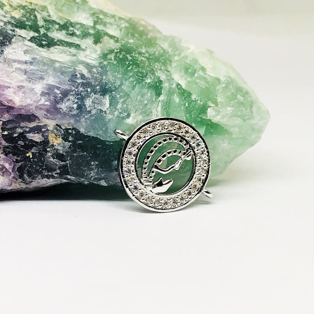 RODINADO | CONECTOR VIRGEN | 16MM | 1UND | PLATEADO (R7-65)