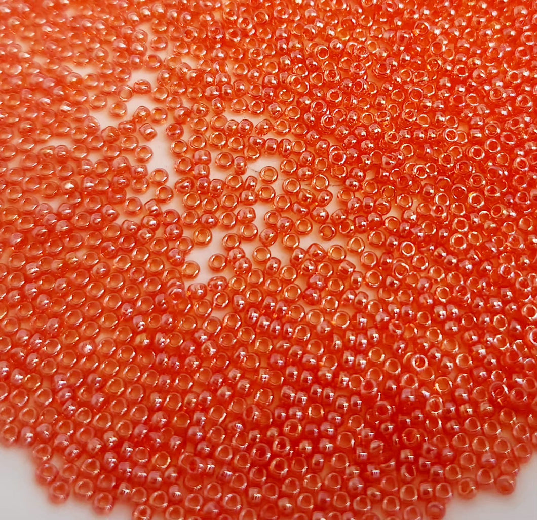 MIYUKI ROUND ROCAILLES 15/0 | 165RR | 10GRS | NARANJA SATIN