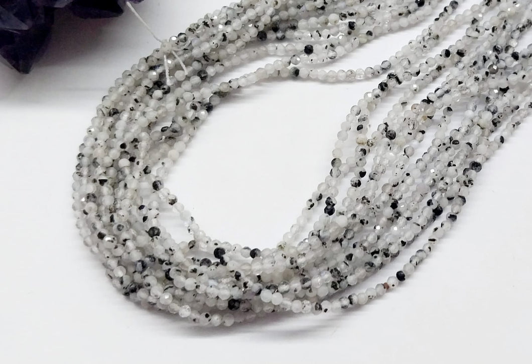 PIEDRAS NATURALES | MINI | CUARZO TURMALINADO | FACETADO | 2MM (Cod.CT006)