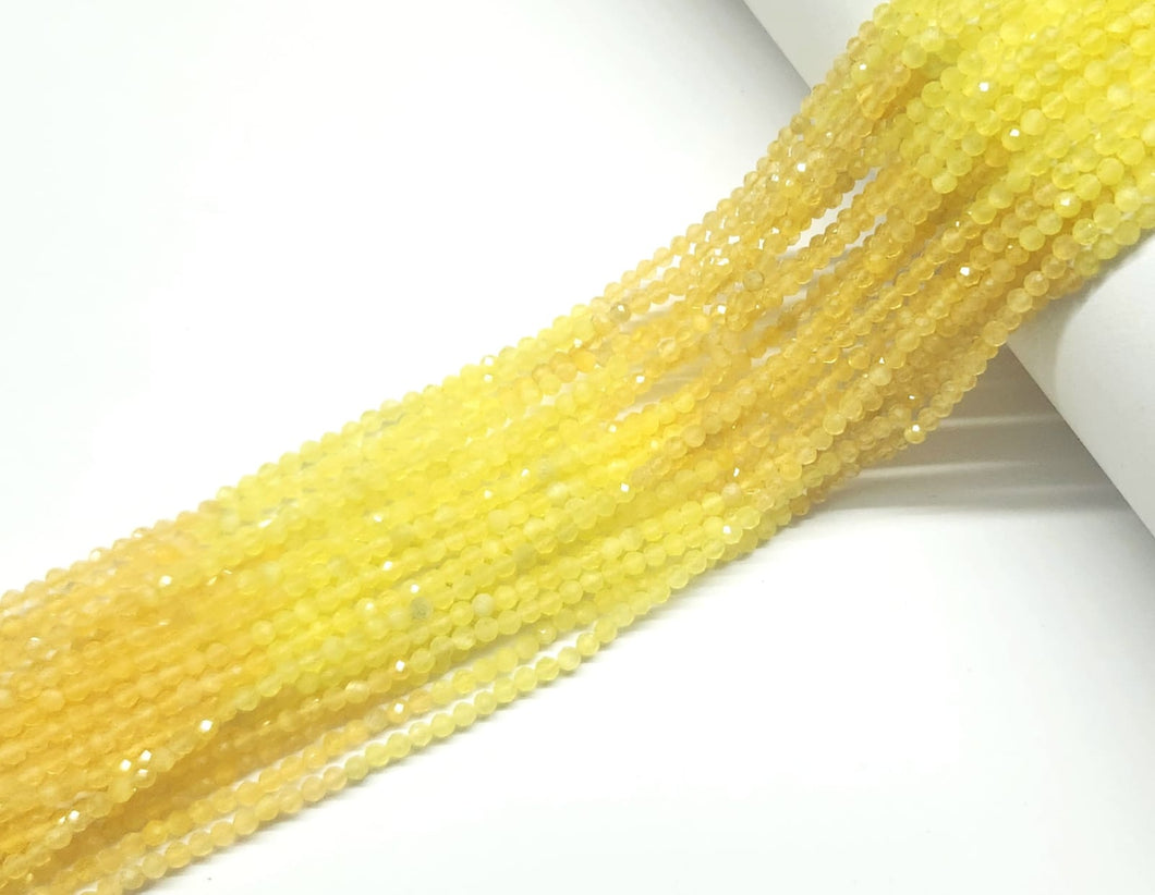 CIRCONITA EN DEGRADE | MINI FACETADA | AMARILLO | 3MM
