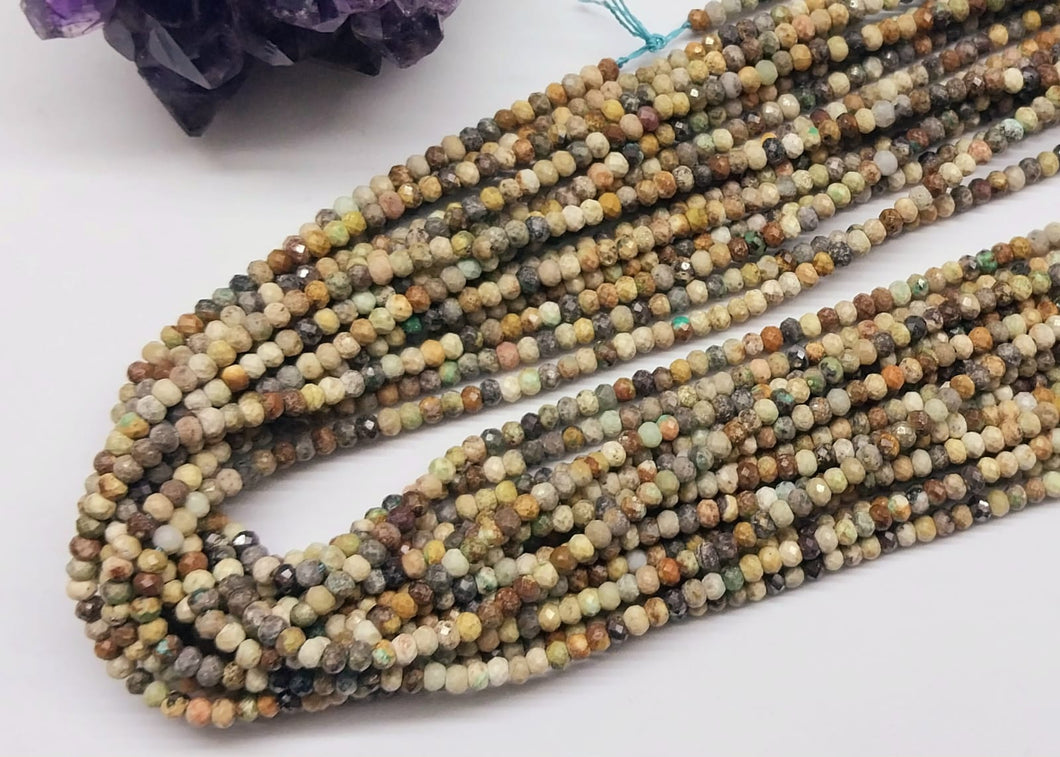 PIEDRAS NATURALES | MINI | JASPE OCEANICO RONDELL | 3X2MM