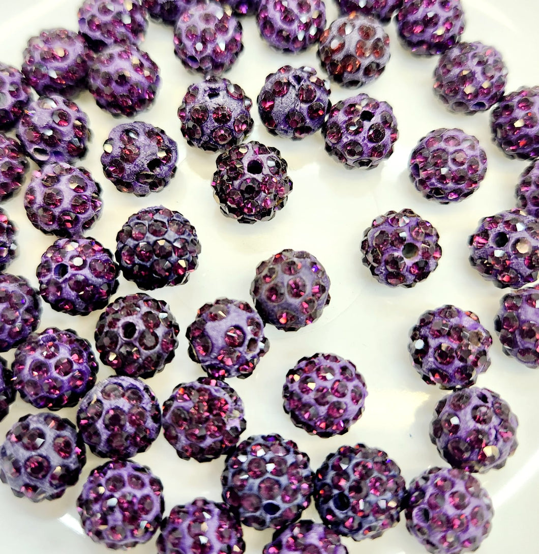 BOLITAS DE FUEGO | 10MM | 6 UNIDADES | MORADO