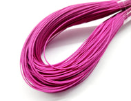 Hilo con Alma | Nylon Recubierto en Cordon Tripolino | 0.8mm | Madeja | 40 mtrs | Fucsia
