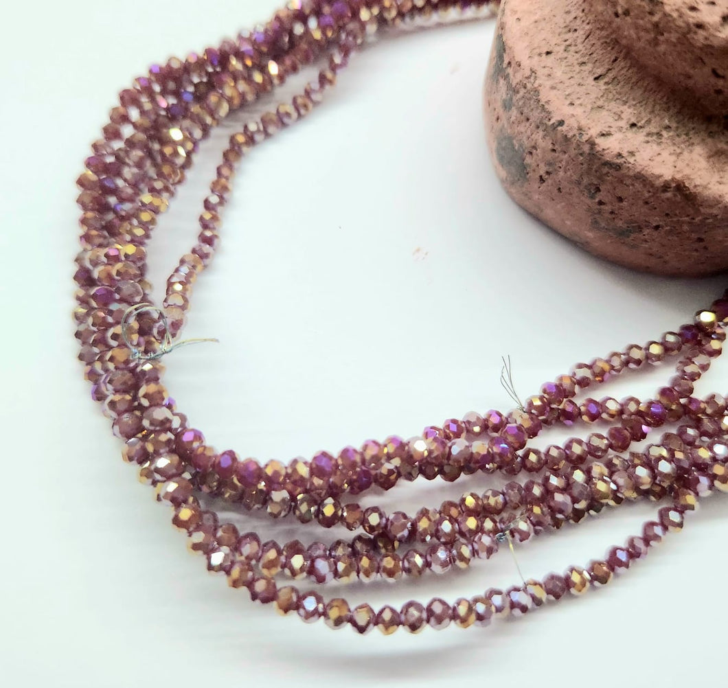CRISTAL CHATO | 2MM | BURDEO TORNASOL | co.62