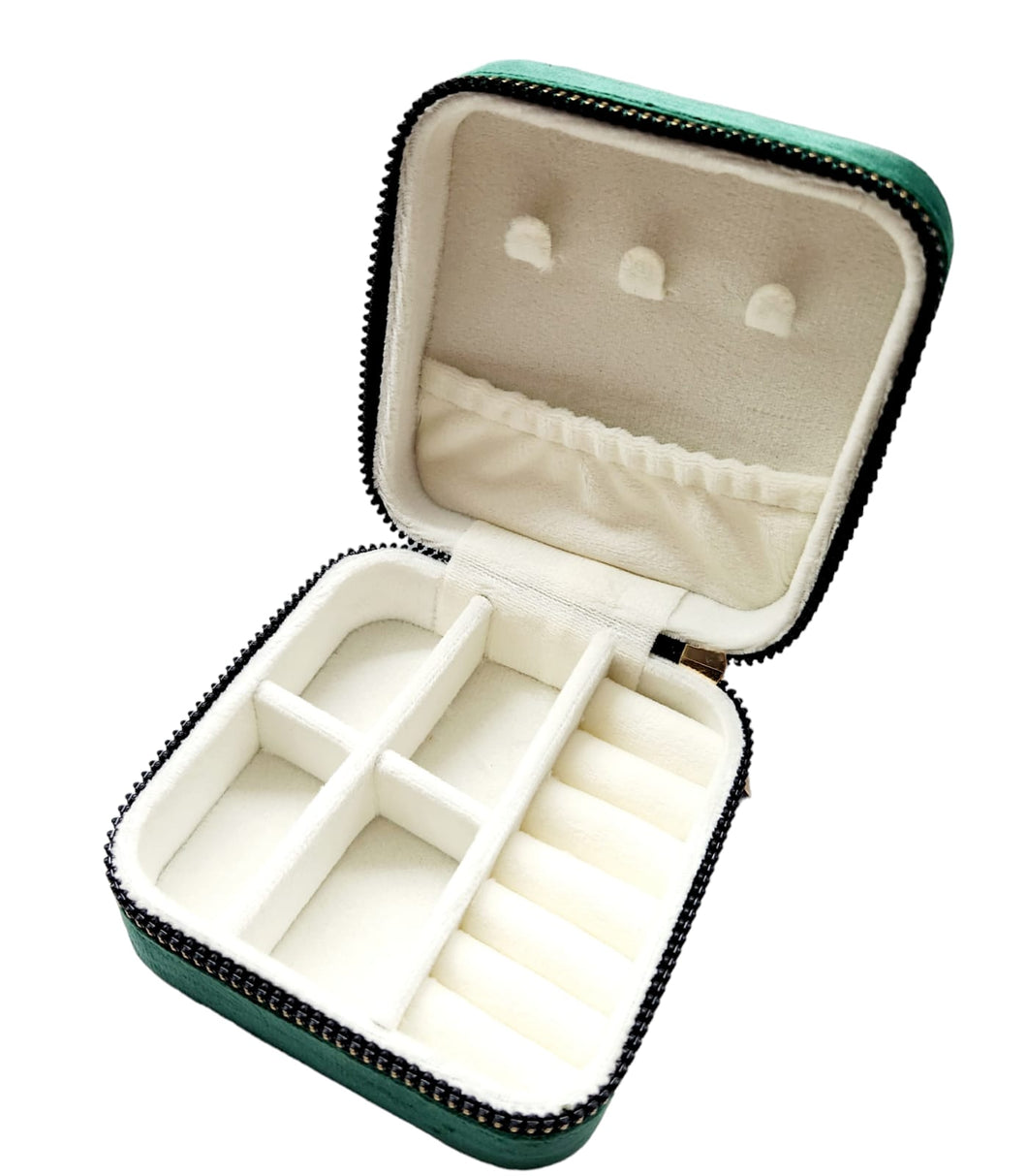 JOYERO DE TERCIOPELO | VERDE ESMERALDA