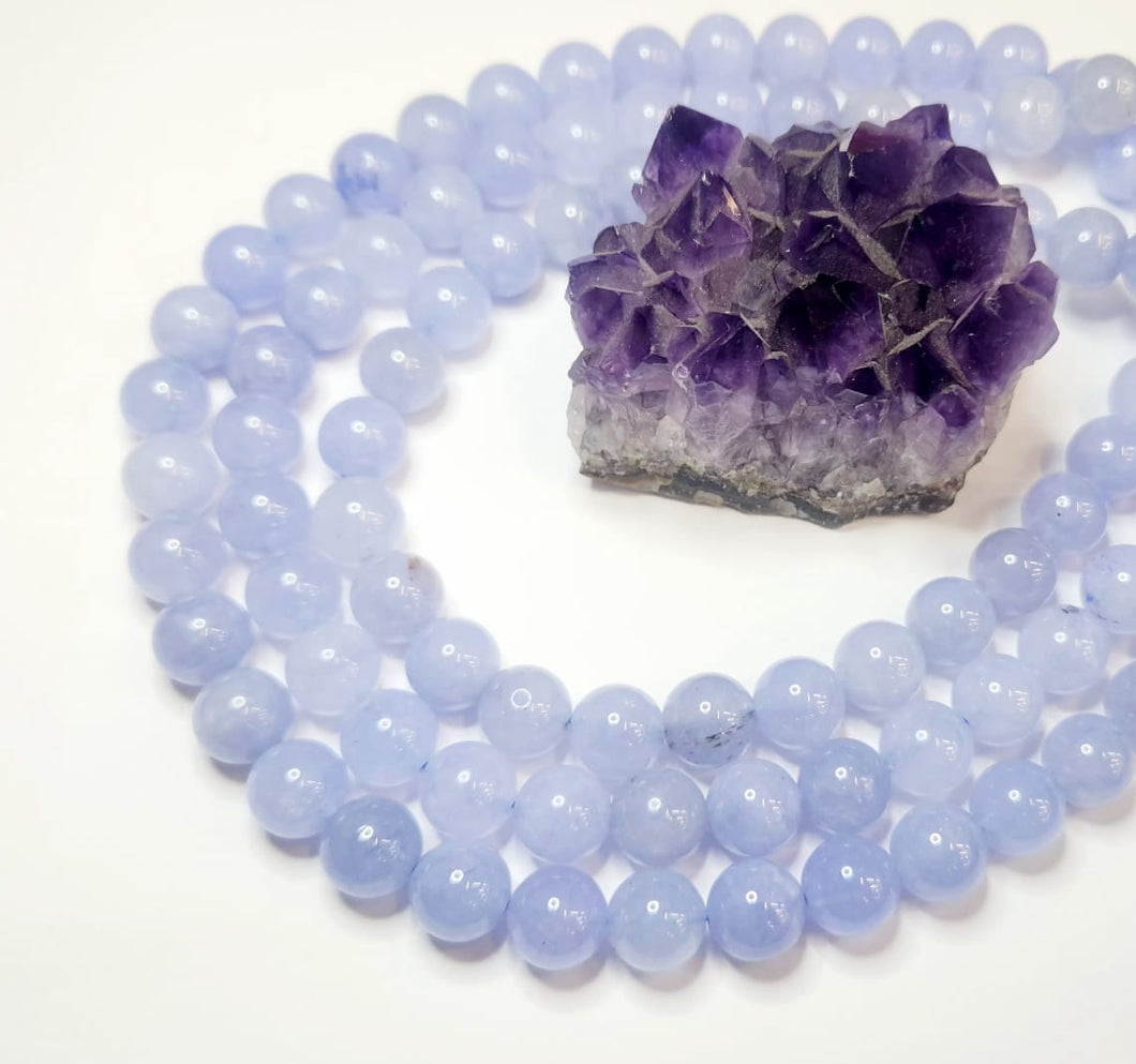 AGATA LISA | 10MM | LAVANDA TRASLUCIDO