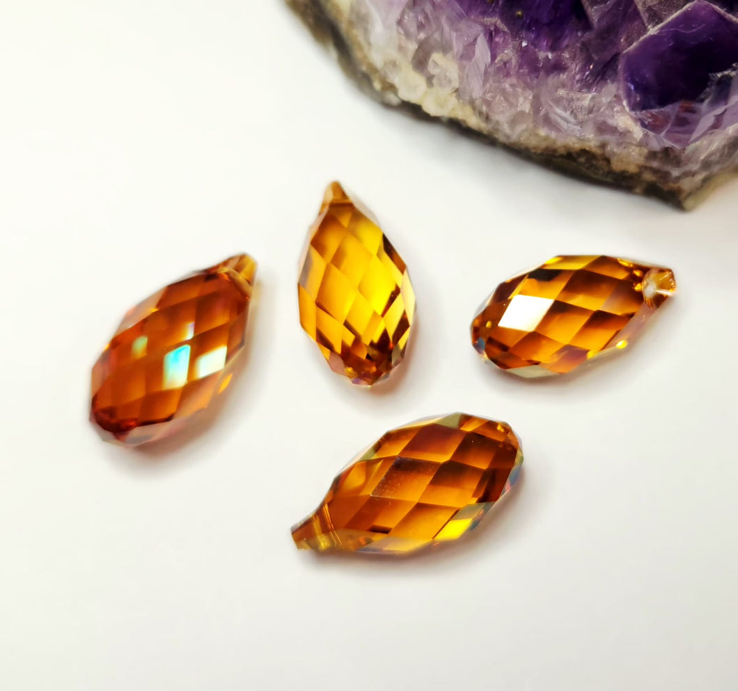 SWAROVSKI ELEMENTS | GOTA | 20X10.5MM | CAFE TORNASOL