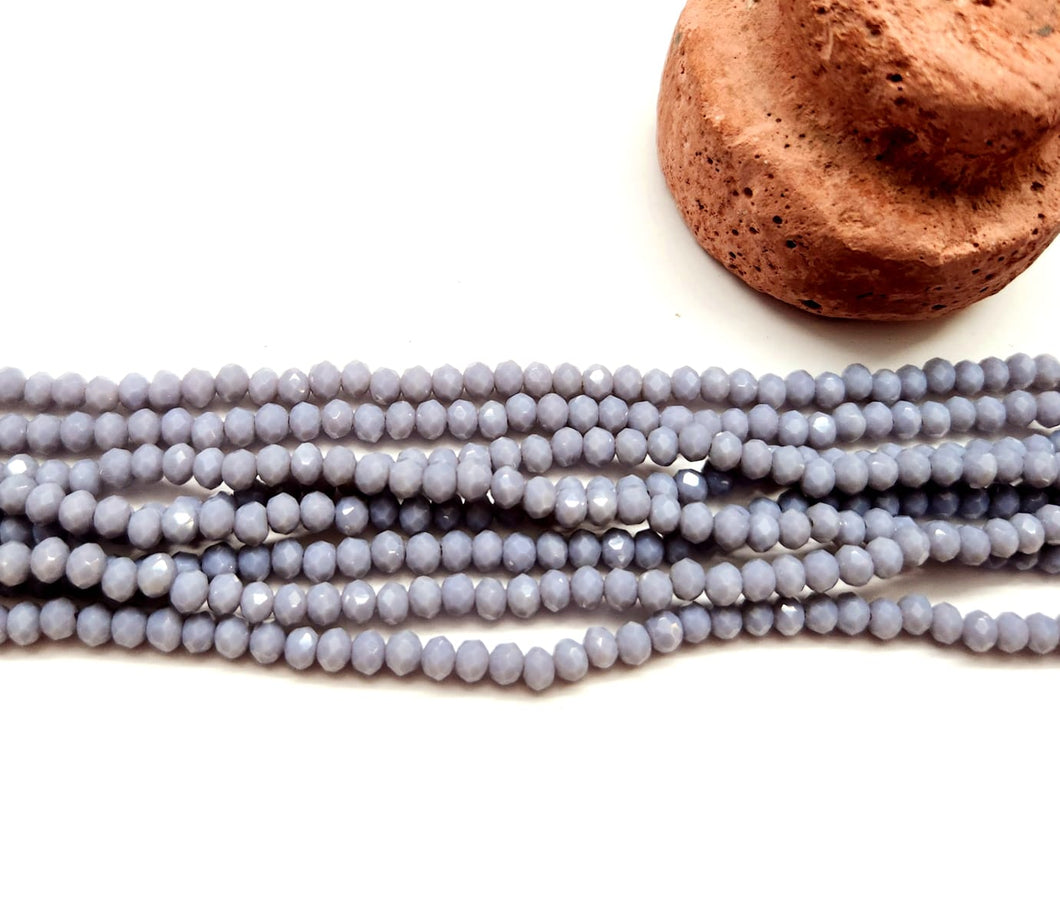Cristal Chato | 4mm | Gris matte 12