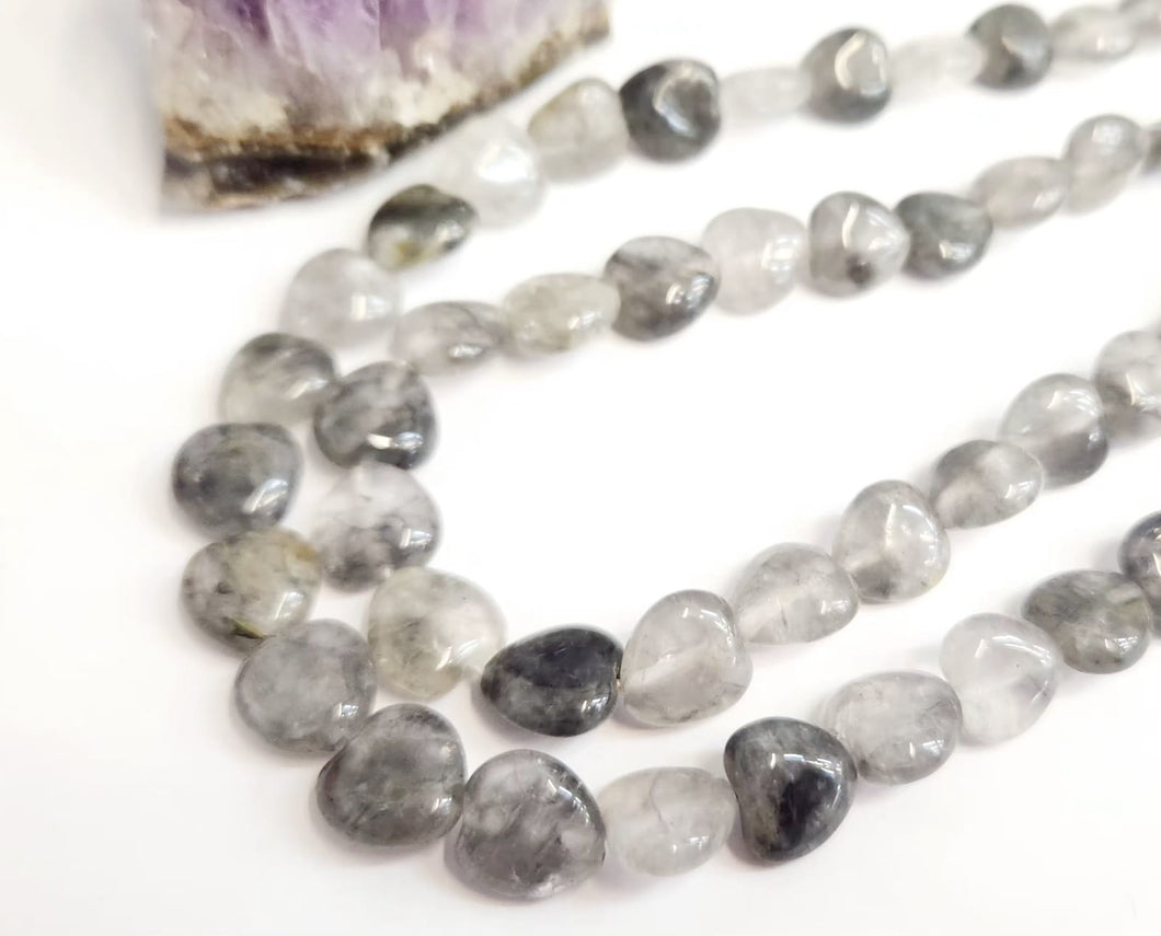 CORAZON | 10MM | AGATA GRIS