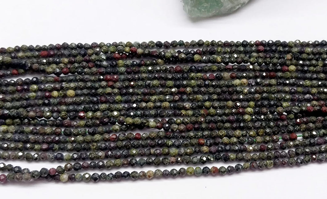PIEDRAS NATURALES | MINI | JASPE SANGRE DE DRAGON | 2.5MM