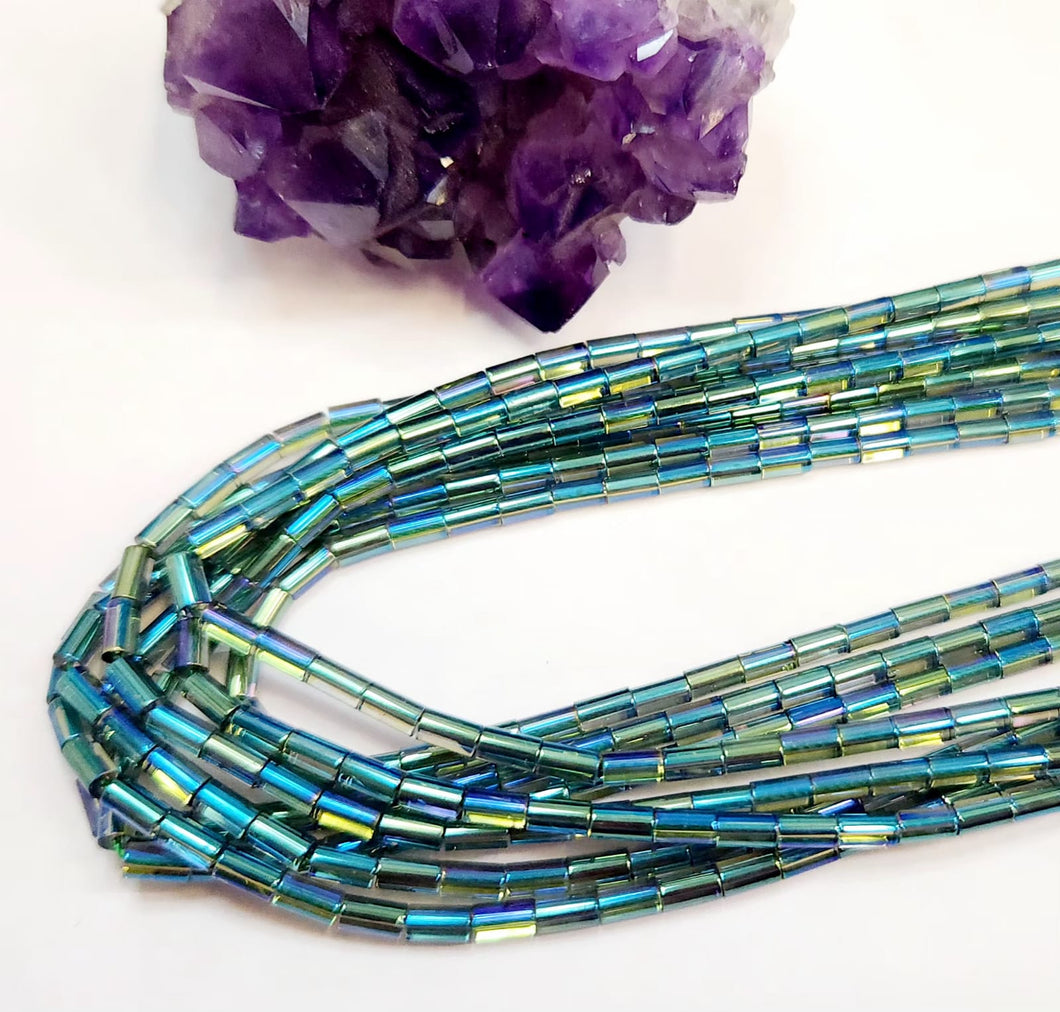 CANUTILLO | VERDE AZULADO TRASLUCIDO TORNASOL | co.24