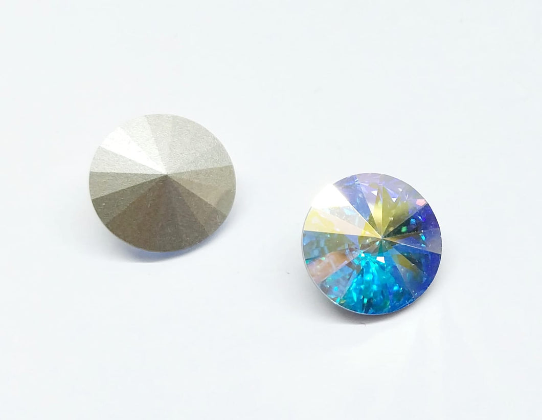 Swarovski Elements Rivoli | 18mm | Aurora Boreal
