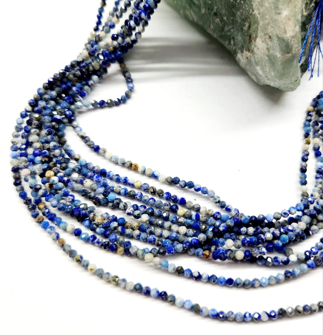 PIEDRAS NATURALES | MINI | LAPISLAZULI MATIZADO | 2.2MM | co.2