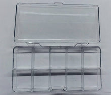 Cargar imagen en el visor de la galería, CAJA ORGANIZADORA PEQUEÑA | 17CM X 8.5CM | 10 ESPACIOS ACRILICO | modelo #1
