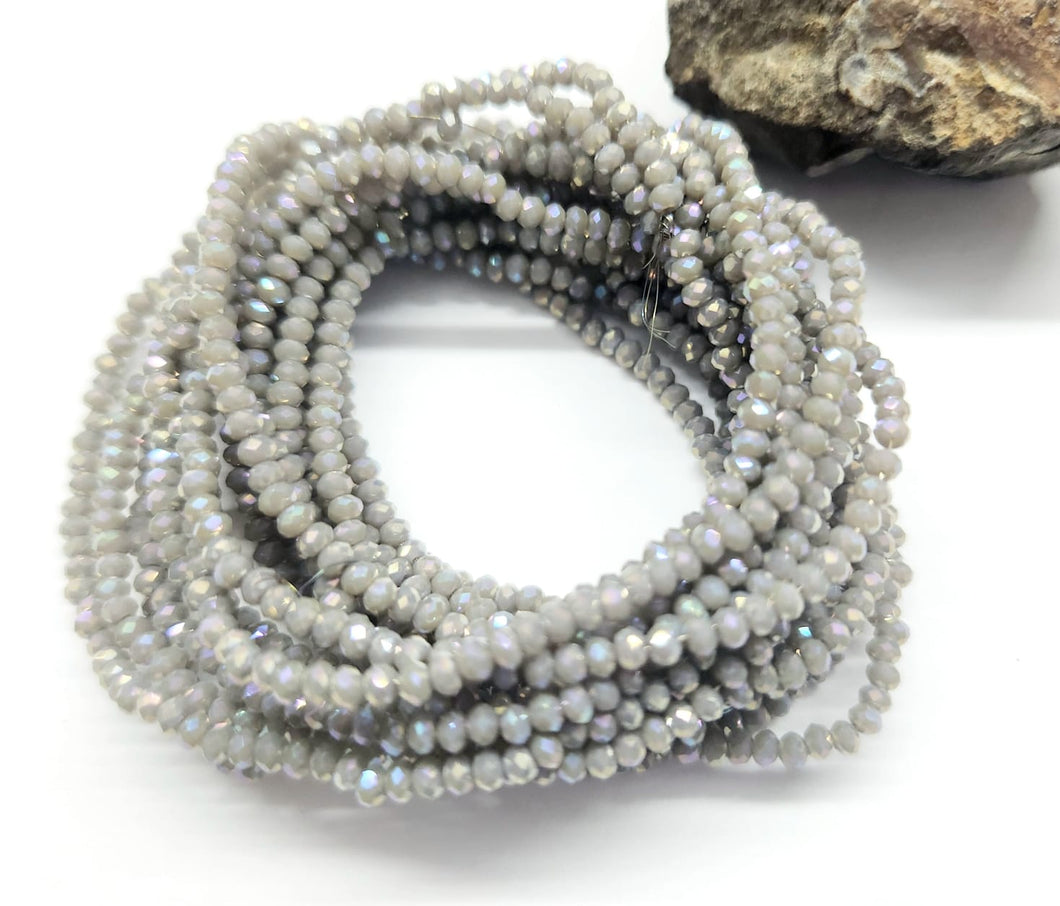 CRISTAL CHATO | 1MM | GRIS OSCURO TORNASOL | co.149